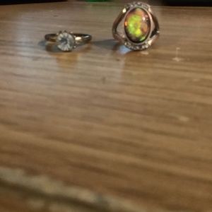 One diamond ring one mood ring